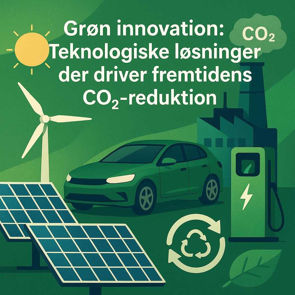 Grøn innovation: Teknologiske løsninger der driver fremtidens CO₂-reduktion