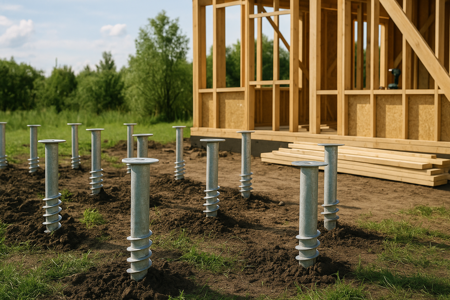 Bæredygtigt byggeri starter i jorden – fordelene ved moderne fundamentløsninger